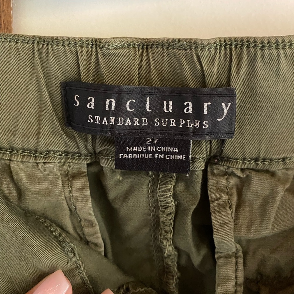 LIGHTLY WORN SANCTUARY CARGO PANTS